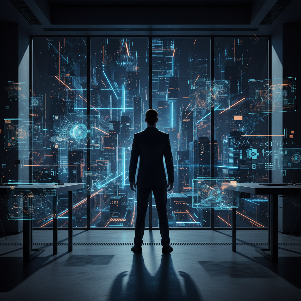 Una persona sentada en un escritorio escribiendo en el teclado de un ordenador portátil.