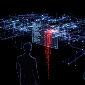 Una mano sosteniendo una galleta de la fortuna que se acaba de abrir, revelando el mensaje en su interior.